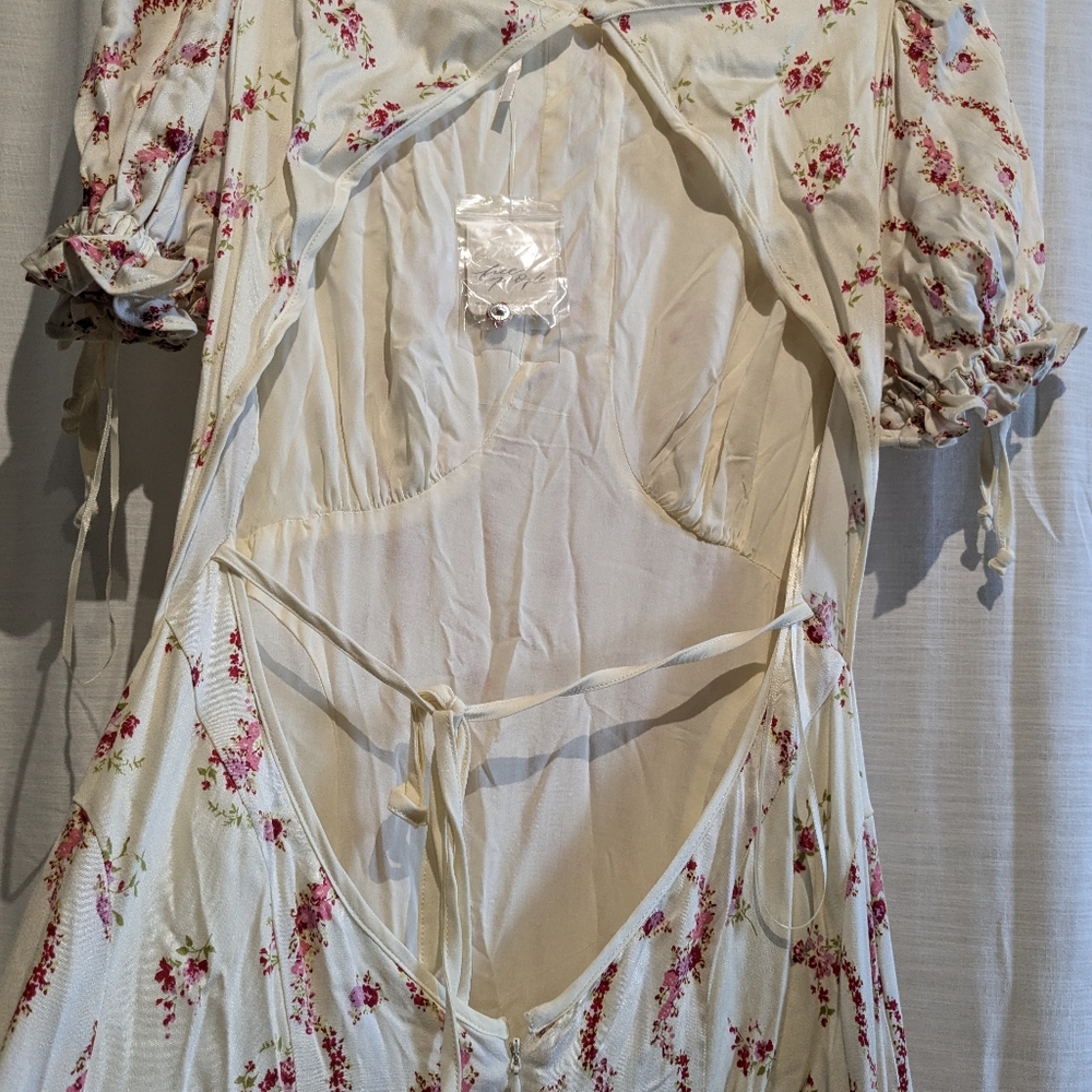 A2 Magdalena Midi Dress Free People Size 12 NWT - Picture 9 of 16